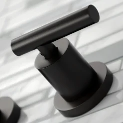 Kingston Brass Manhattan 2-Handle Wall Mount Roman Tub Faucet