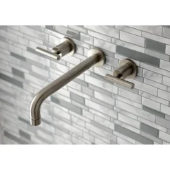 Kingston Brass Manhattan 2-Handle Wall Mount Roman Tub Faucet