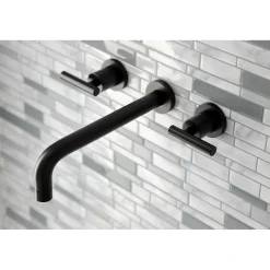 Kingston Brass Manhattan 2-Handle Wall Mount Roman Tub Faucet