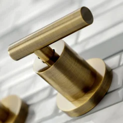 Kingston Brass Manhattan 2-Handle Wall Mount Roman Tub Faucet