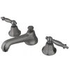 Kingston Brass Metropolitan Three Hole Two Handle 8" to 16" Widespread Lavatory Faucet with Brass Pop-up