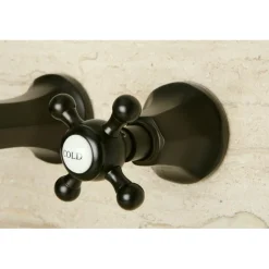 Kingston Brass Metropolitan Wall Mounted Vessel Sink Faucet