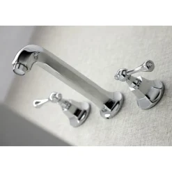 Kingston Brass Metropolitan Wall Mount Bathroom Faucet