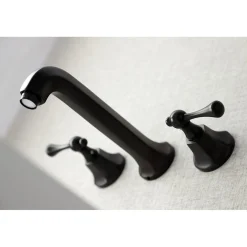 Kingston Brass Metropolitan Wall Mount Bathroom Faucet