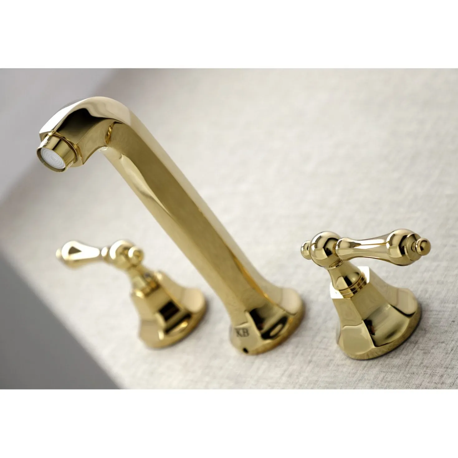 Kingston Brass Metropolitan 2-Handle Wall Mount Bathroom Faucet