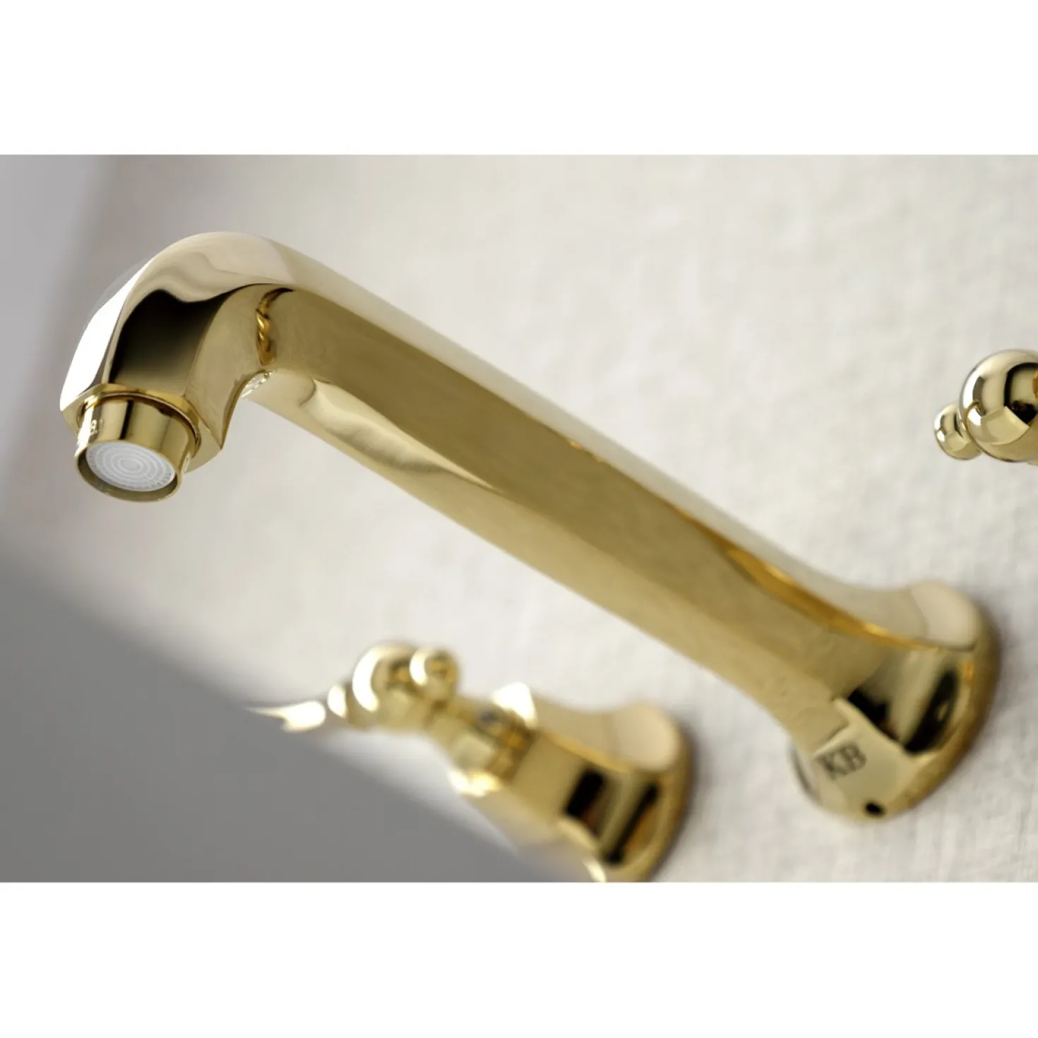 Kingston Brass Metropolitan 2-Handle Wall Mount Bathroom Faucet