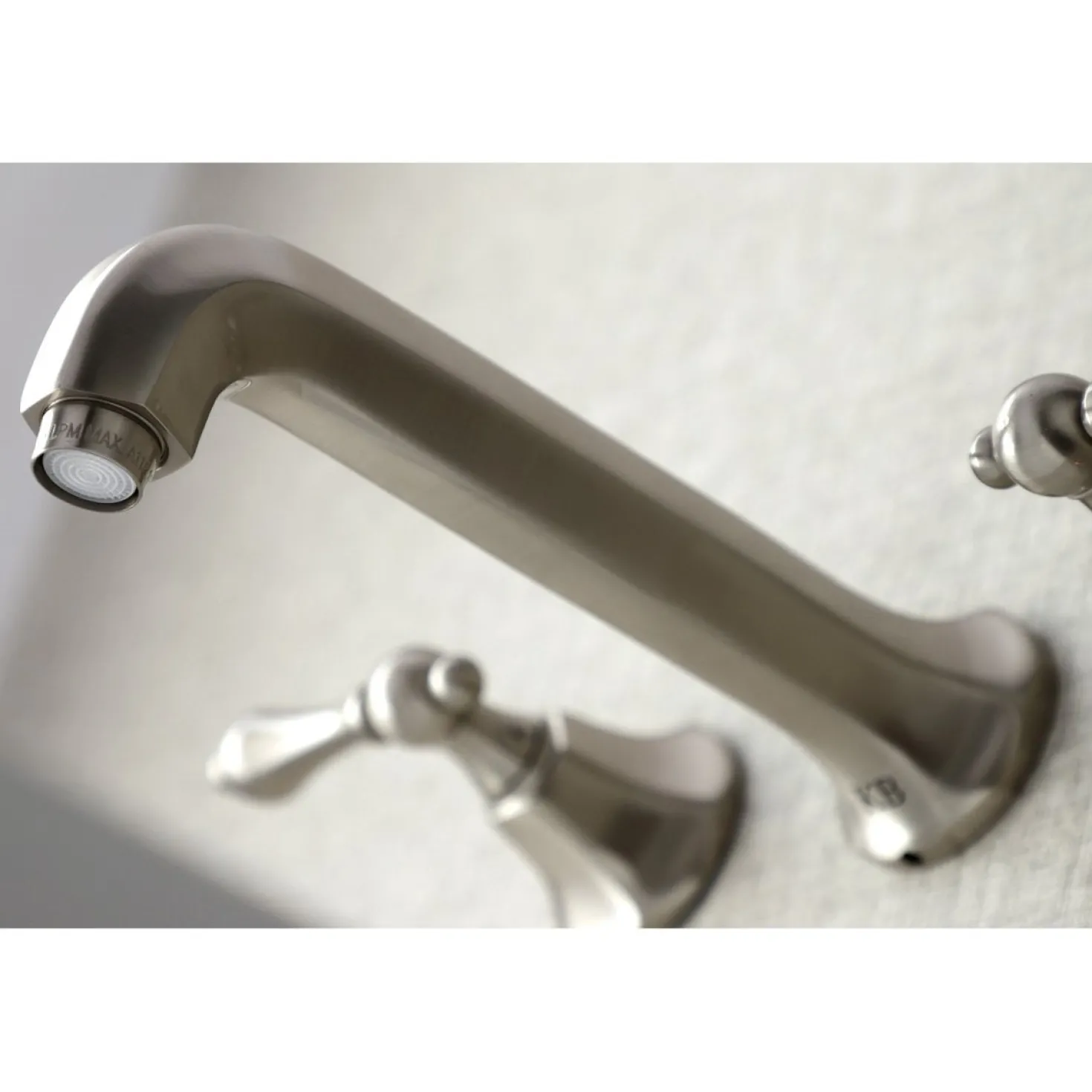 Kingston Brass Metropolitan 2-Handle Wall Mount Bathroom Faucet