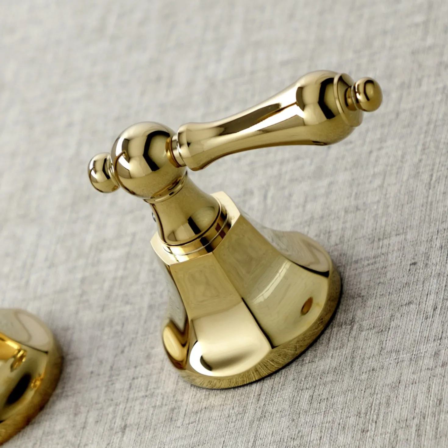 Kingston Brass Metropolitan 2-Handle Wall Mount Bathroom Faucet