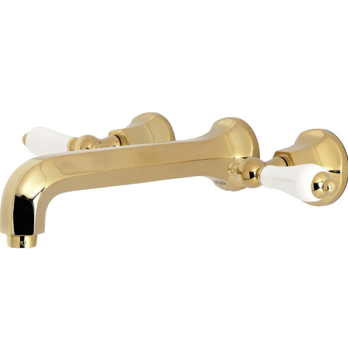 Kingston Brass Metropolitan Two-Handle Wall Mount Bathroom Faucet