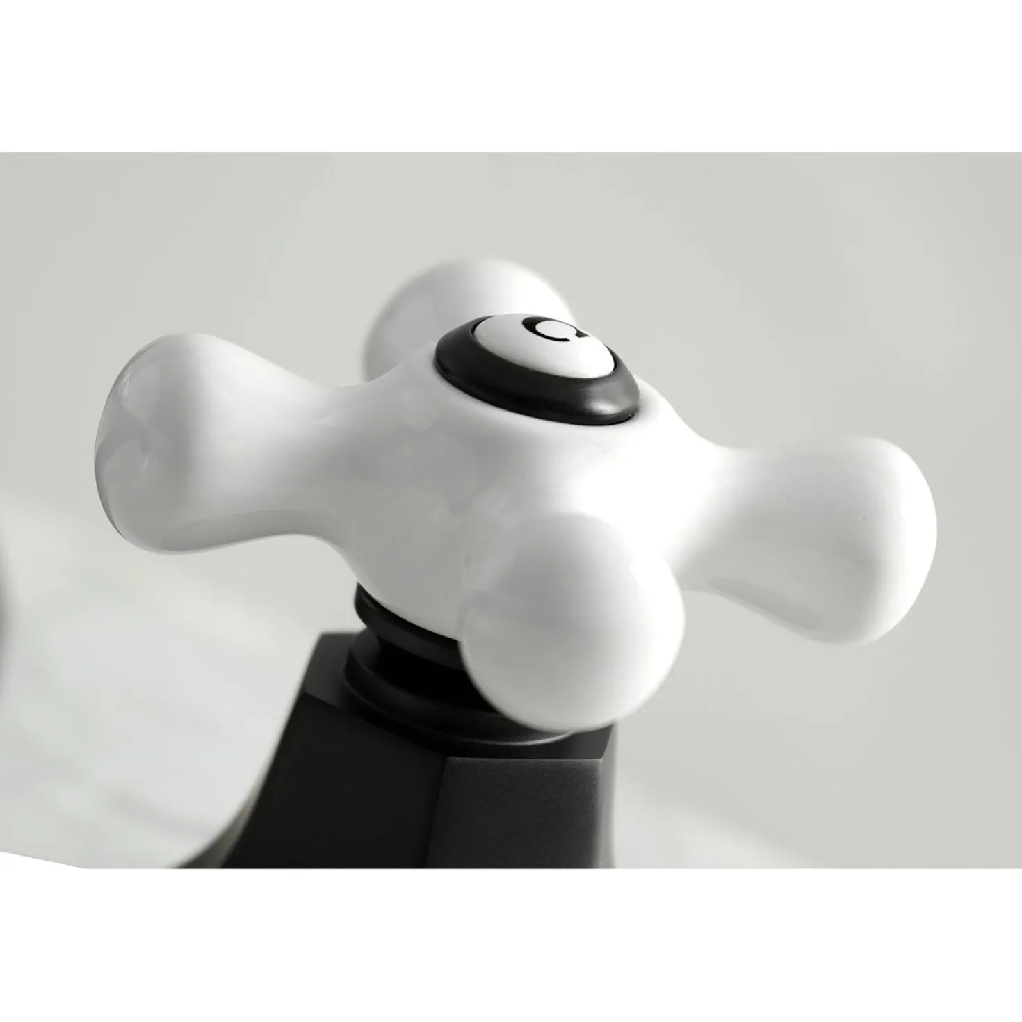 Kingston Brass Metropolitan 3-Hole 8-Inch Widespread Bathroom Faucet
