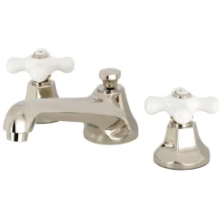 Kingston Brass Metropolitan 3-Hole 8-Inch Widespread Bathroom Faucet