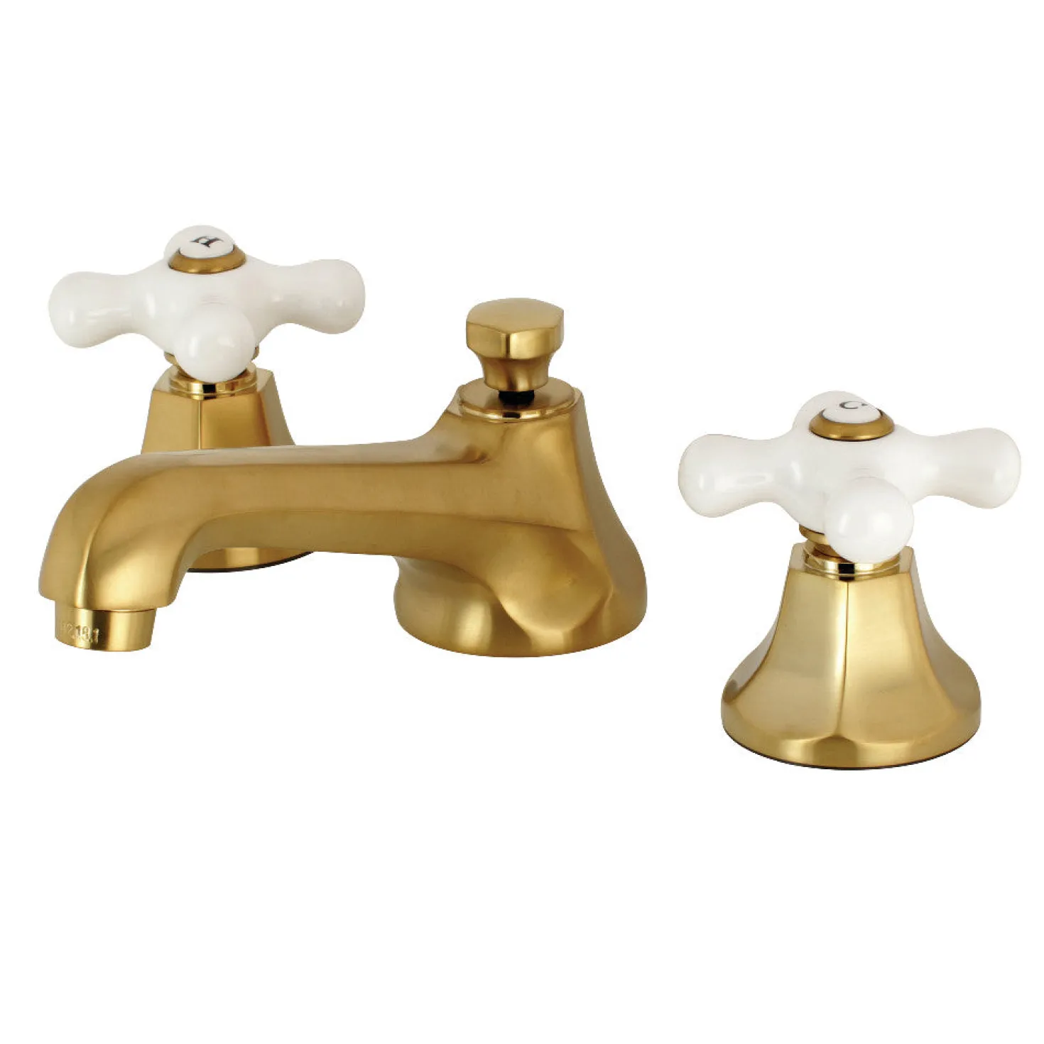 Kingston Brass Metropolitan 3-Hole 8-Inch Widespread Bathroom Faucet