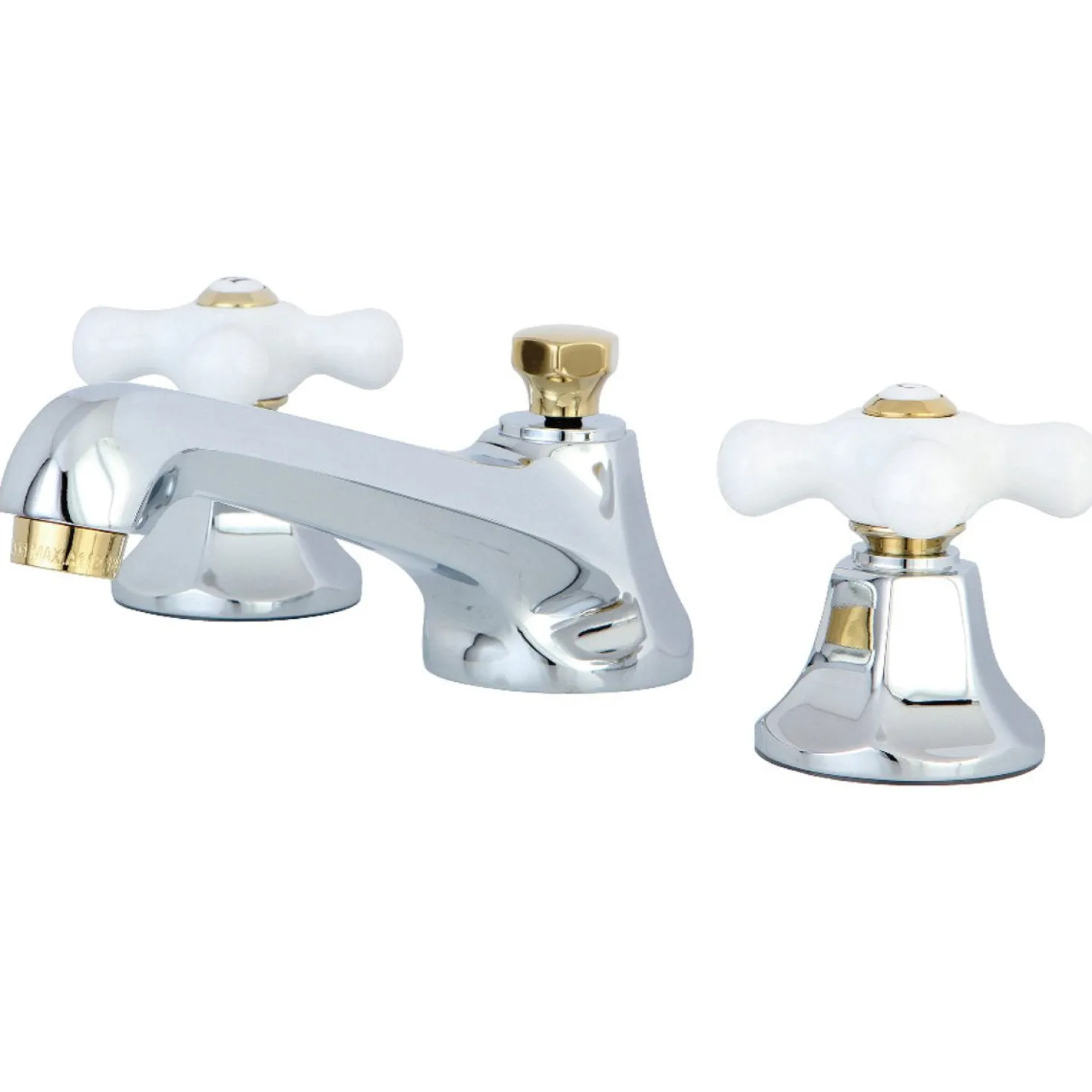 Kingston Brass Metropolitan 3-Hole 8-Inch Widespread Bathroom Faucet