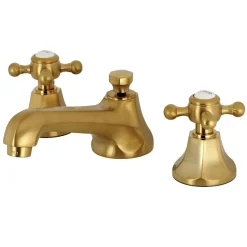 Kingston Brass Metropolitan Deck Mount 8" Widespread Bathroom Faucet