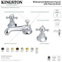 Kingston Brass Metropolitan Deck Mount 8