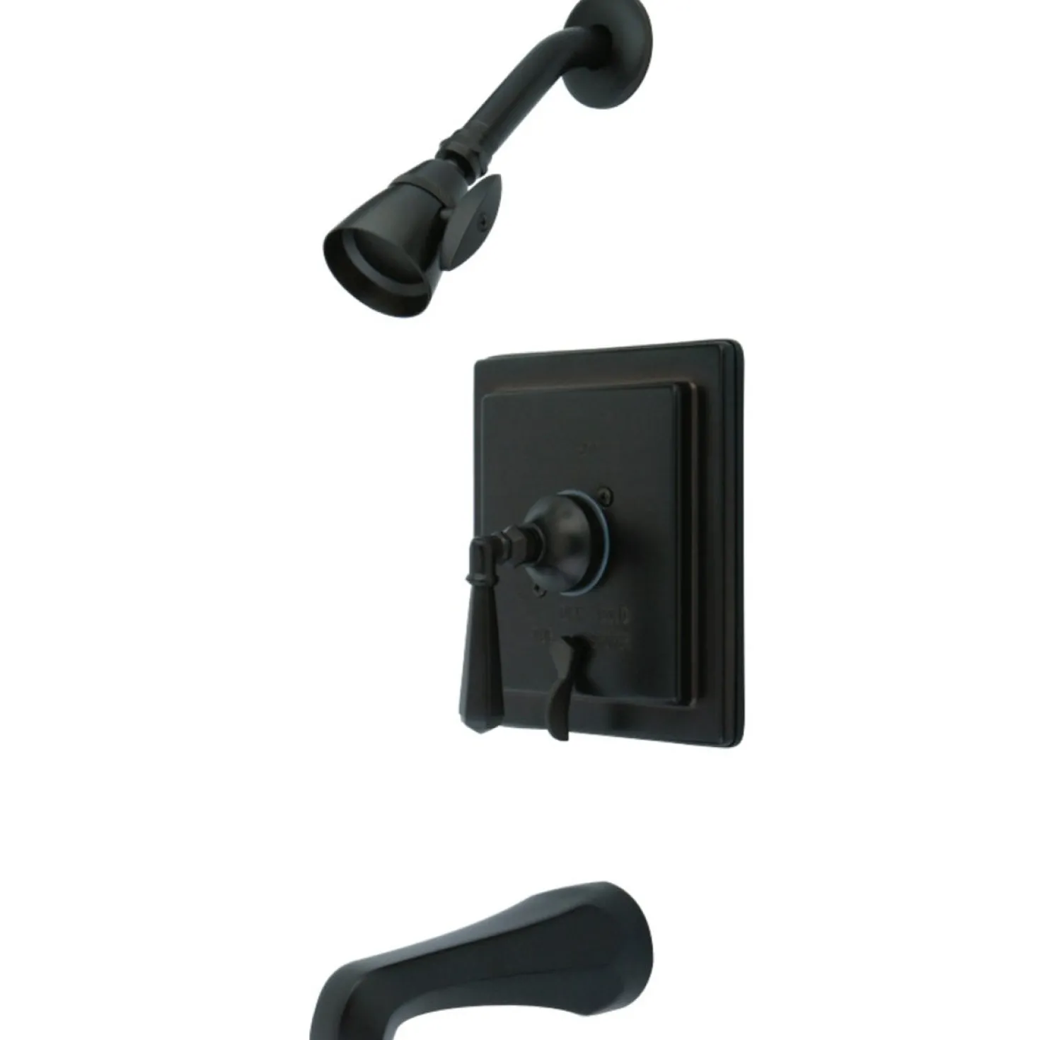 Kingston Brass Metropolitan 3 Holes Tub and Shower Faucet