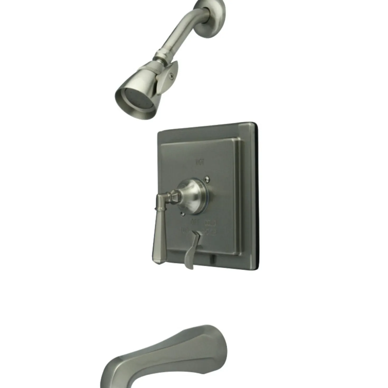 Kingston Brass Metropolitan 3 Holes Tub and Shower Faucet