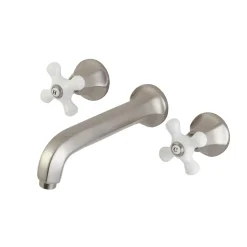 Kingston Brass Metropolitan Wall Mount Two-Handle Tub Faucet