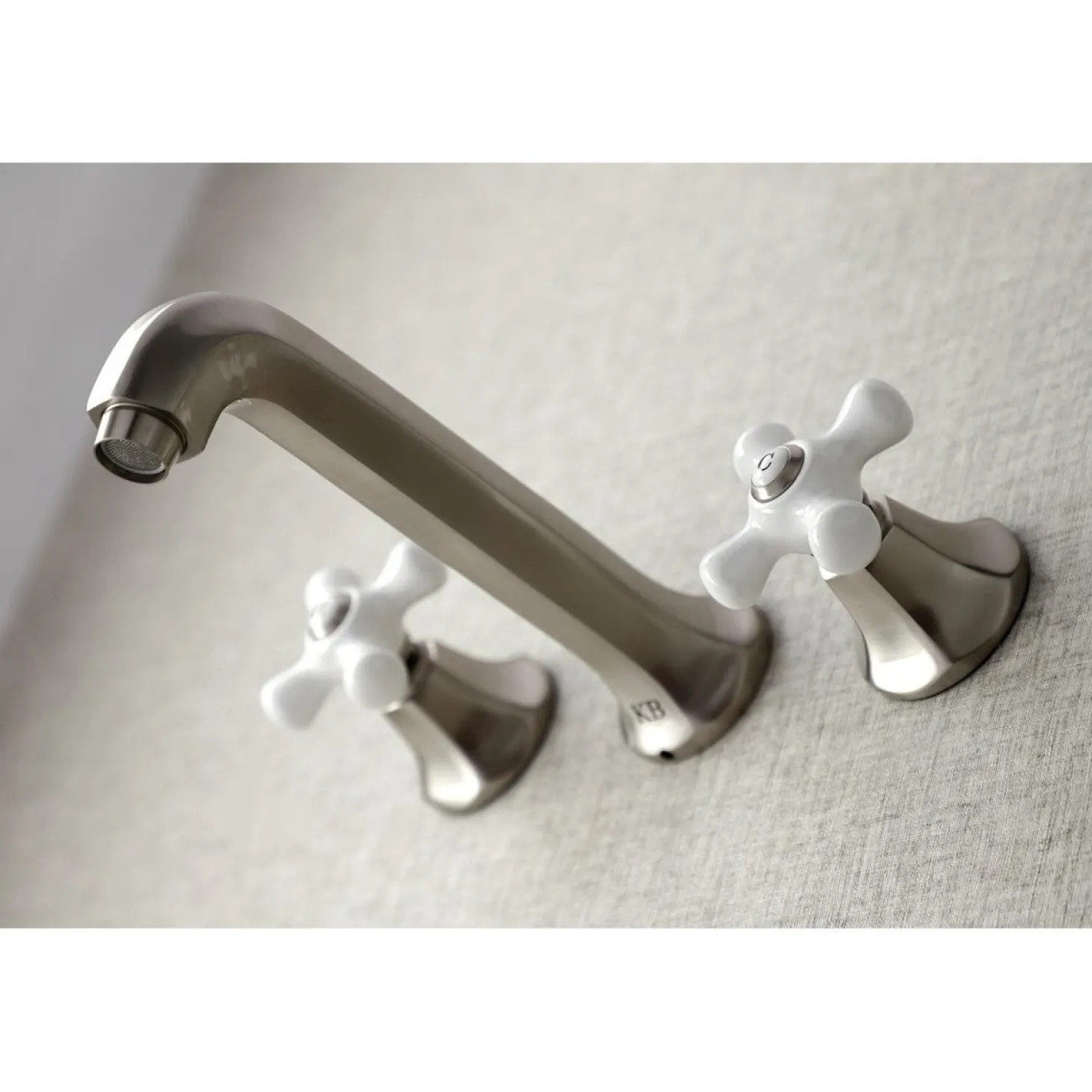 Kingston Brass Metropolitan Wall Mount Two-Handle Tub Faucet