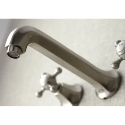 Kingston Brass Metropolitan Two Handles Wall Mount Tub Faucet