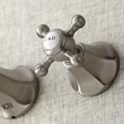 Kingston Brass Metropolitan Two Handles Wall Mount Tub Faucet