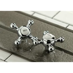 Kingston Brass Metropolitan Two Handles Wall Mount Tub Faucet