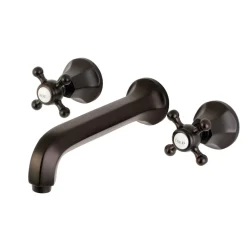 Kingston Brass Metropolitan Two Handles Wall Mount Tub Faucet