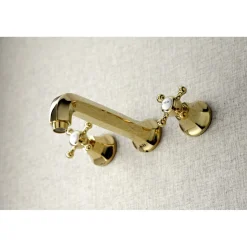 Kingston Brass Metropolitan Two Handles Wall Mount Tub Faucet