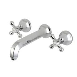 Kingston Brass Metropolitan Two-Handle Wall Mount Tub Faucet