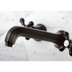 Kingston Brass Metropolitan Two-Handle Wall Mount Tub Faucet