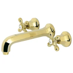 Kingston Brass Metropolitan Two-Handle Wall Mount Tub Faucet