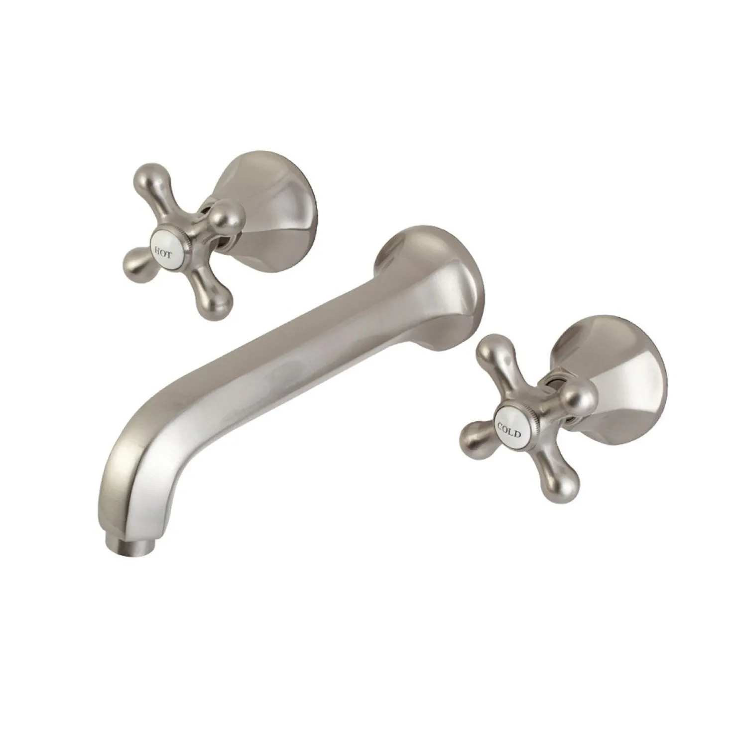 Kingston Brass Metropolitan Two-Handle Wall Mount Tub Faucet