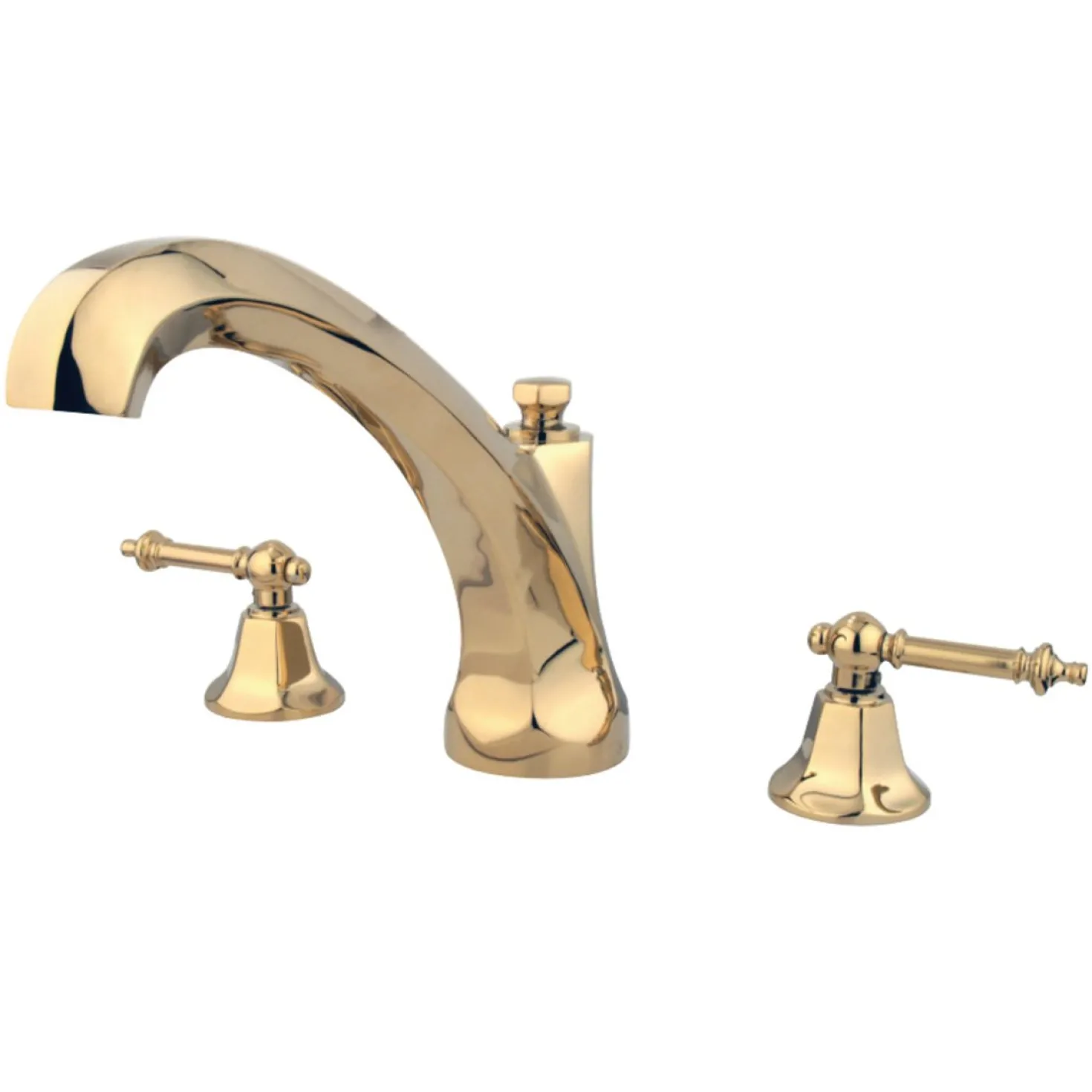 Kingston Brass Metropolitan Three-Hole Roman Tub Filler