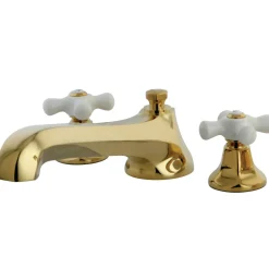 Kingston Brass Metropolitan Two Handle Three Hole Roman Tub Filler
