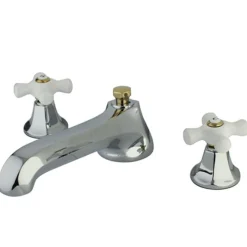 Kingston Brass Metropolitan Two Handle Three Hole Roman Tub Filler