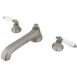 Kingston Brass Metropolitan Three Hole Two Handle Roman Tub Filler