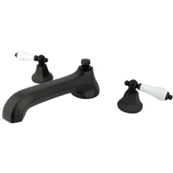 Kingston Brass Metropolitan Three Hole Two Handle Roman Tub Filler