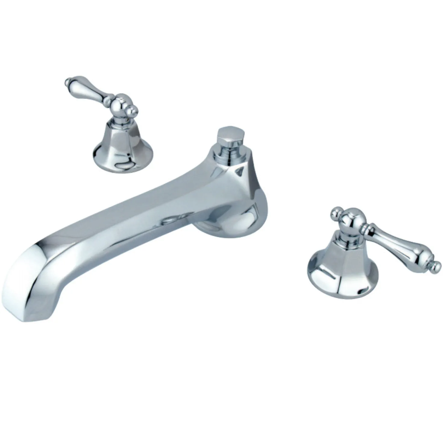 Kingston Brass Metropolitan Two Handle Roman Tub Filler