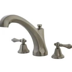 Kingston Brass Metropolitan Lever Handle Roman Tub Filler