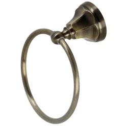 Kingston Brass Metropolitan 6-Inch Towel Ring in Antique Brass