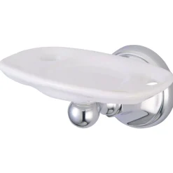 Kingston Brass Metropolitan Wall Mount Toothbrush and Tumbler Holder