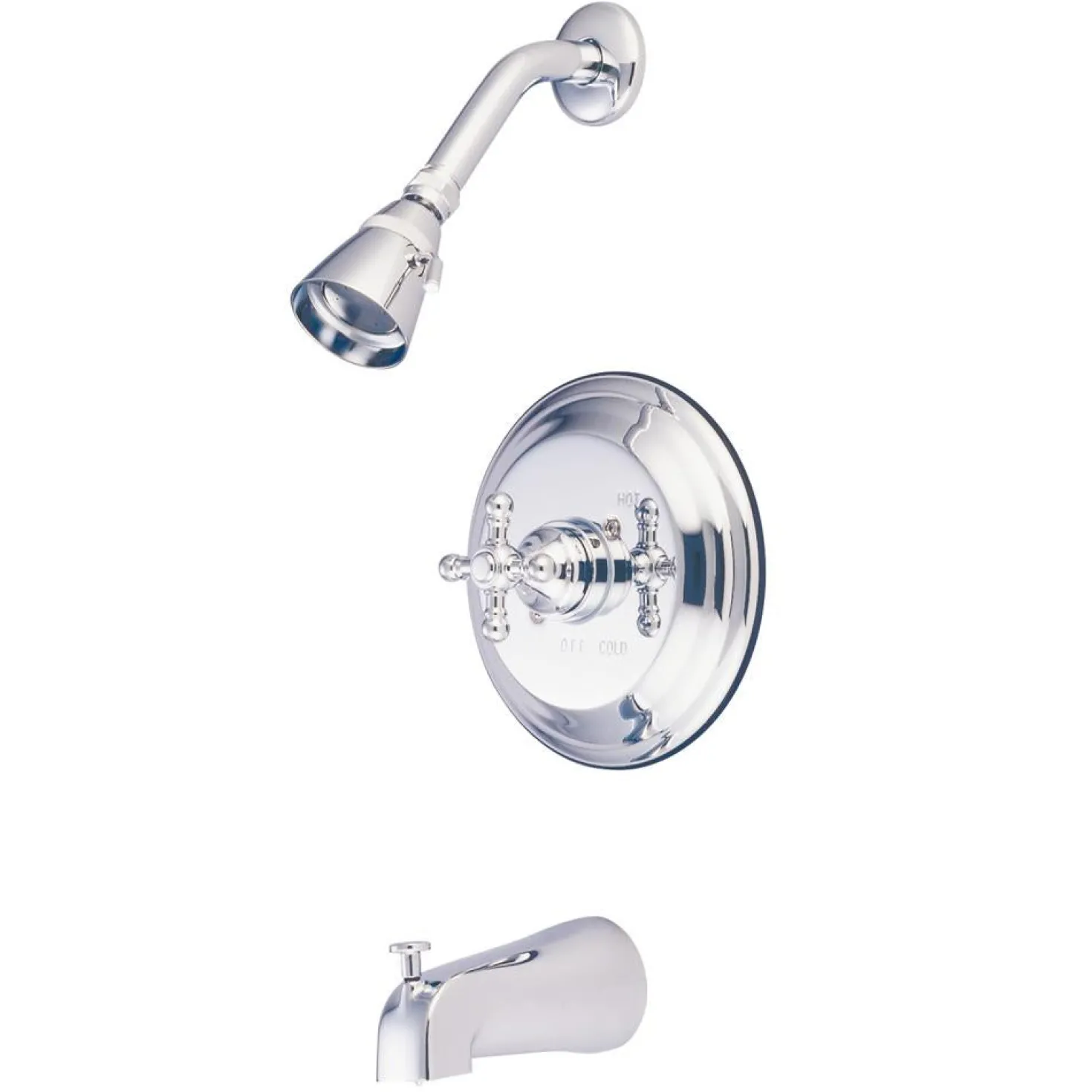 Kingston Brass Metropolitan Trim Only for Single Handle Tub and Shower Faucet