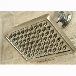 Kingston Brass Metropolitan 6" x 4" Shower Head in Satin Nickel