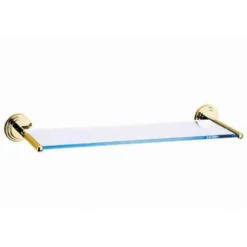 Kingston Brass Milano Brass Glass Shelf