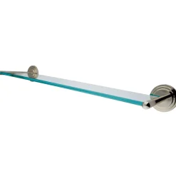 Kingston Brass Milano Brass Glass Shelf
