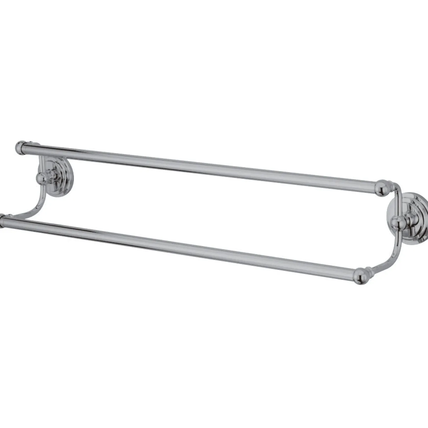 Kingston Brass Milano 24" Dual Towel Bar