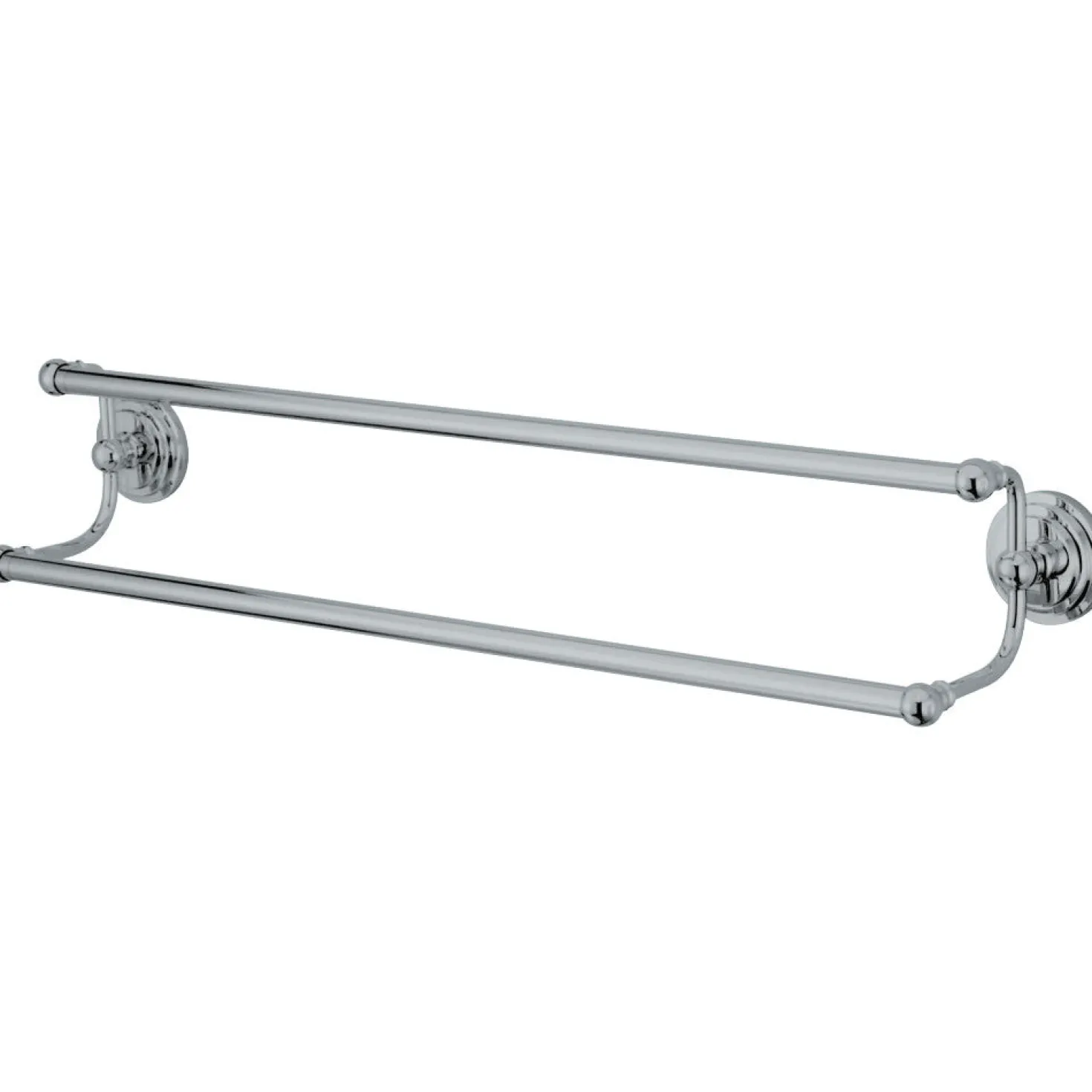 Kingston Brass Milano 18" Dual Towel Bar