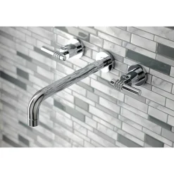 Kingston Brass Milano 2-Handle Wall Mount Tub Faucet