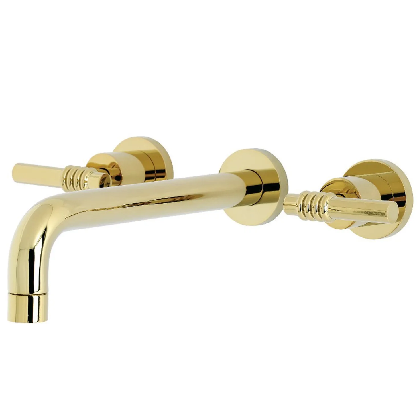 Kingston Brass Milano 2-Handle Wall Mount Roman Tub Faucet