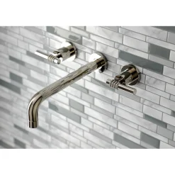 Kingston Brass Milano 2-Handle Wall Mount Roman Tub Faucet